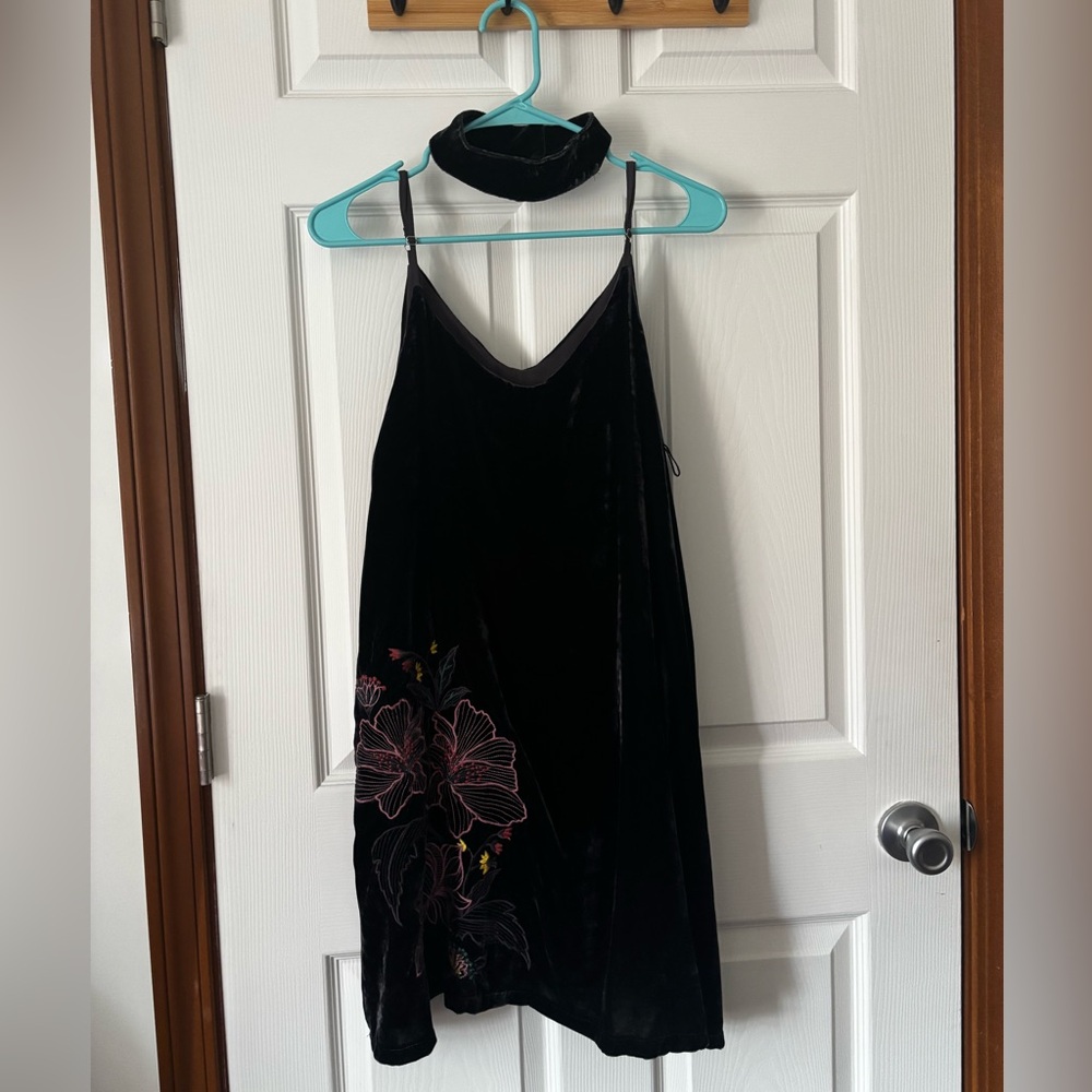 Small Velvet J.O.A Mini Dress